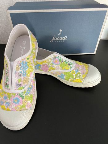 Chaussures en toile liberty jacadi pointure 33