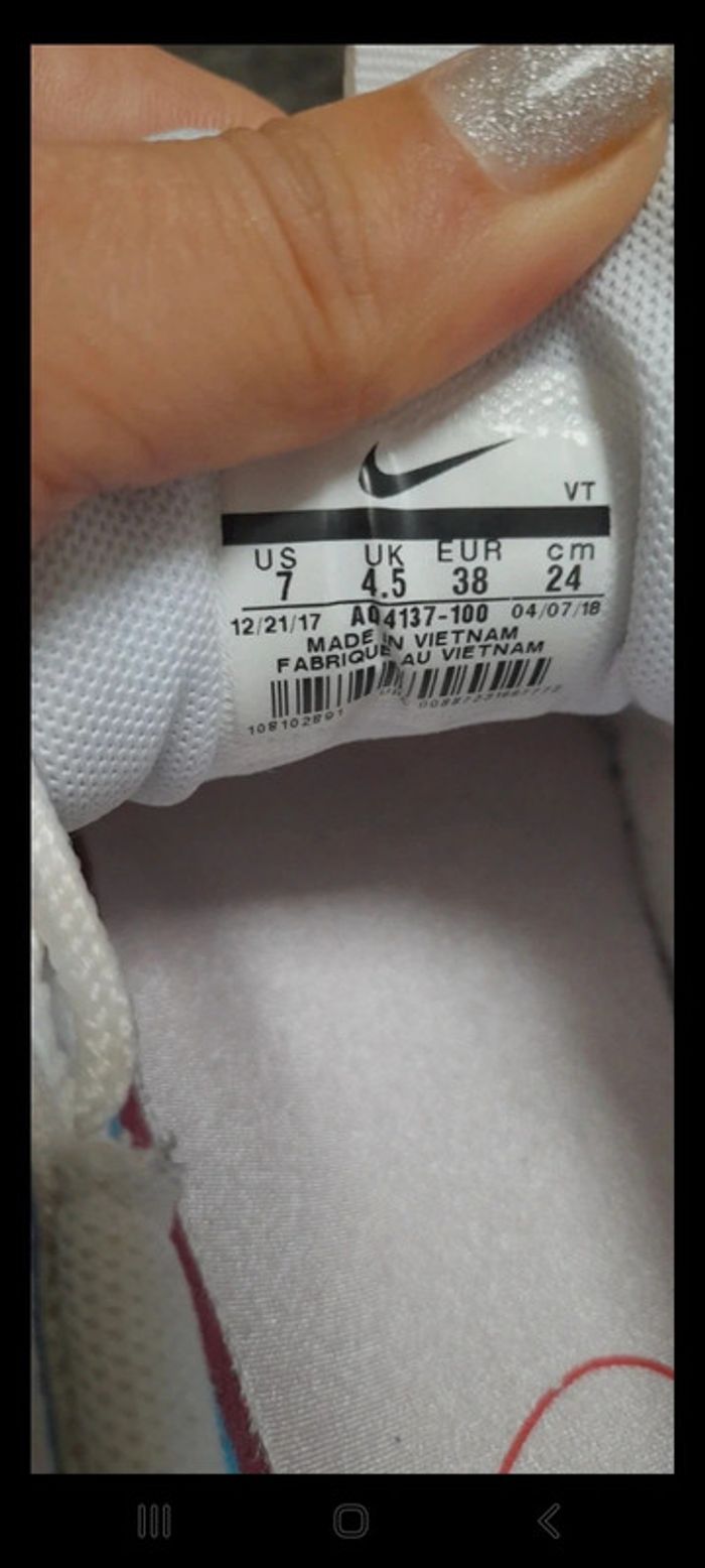 Basket Nike Air Max Rainbow - photo numéro 10