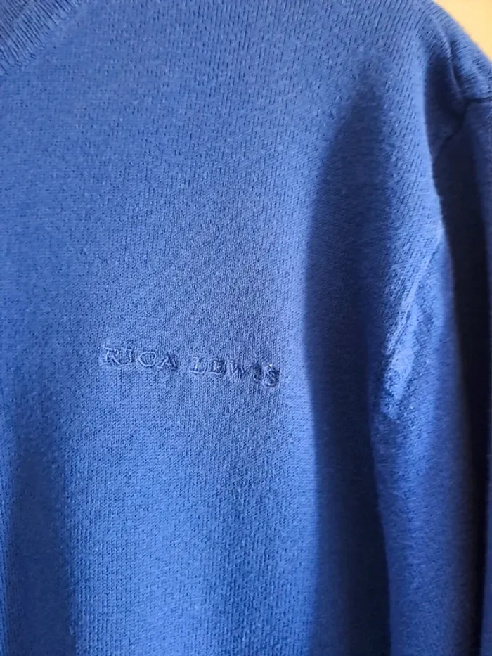 Pull homme bleu roi Rica Lewis L tbe - photo numéro 4