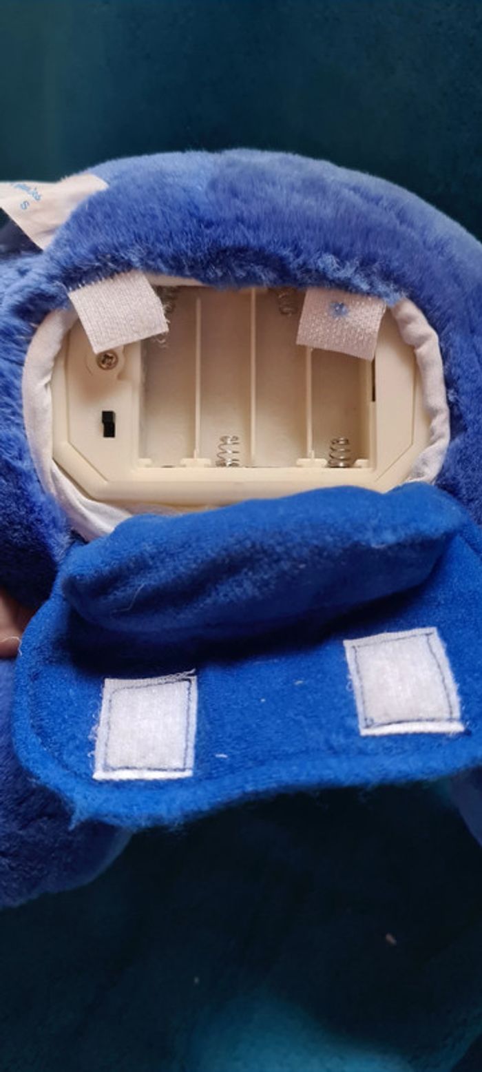 Peluche Baboon Extraterrestre Interactif Bleu Lansay - photo numéro 5