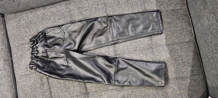 Pantalon similicuir fille 5 ans orchestra - photo numéro 2