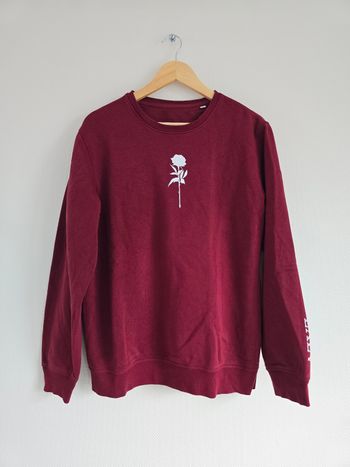 Sweat bordeaux - Taille L - Stanley/Stella