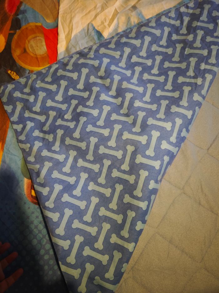 Housse de couette + taie d'oreiller 1 personne pat patrouille - photo numéro 2