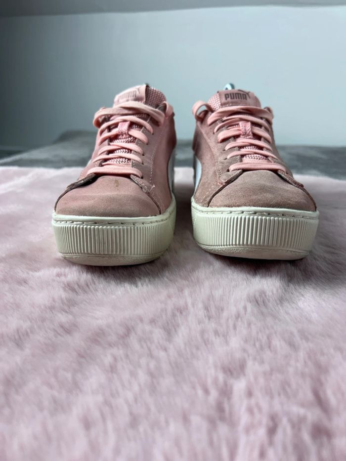 Puma Vikky Platform Rose Orangé – Pointure 39 en Suède - photo numéro 2