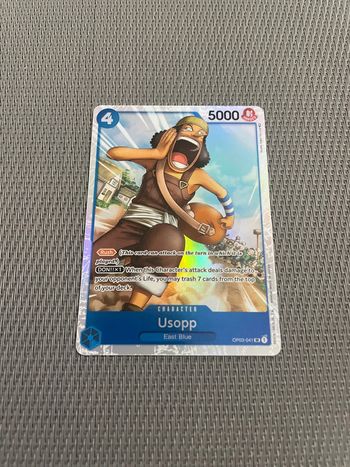 Carte One Piece Usopp OP03-041 SR Pillars of Strength