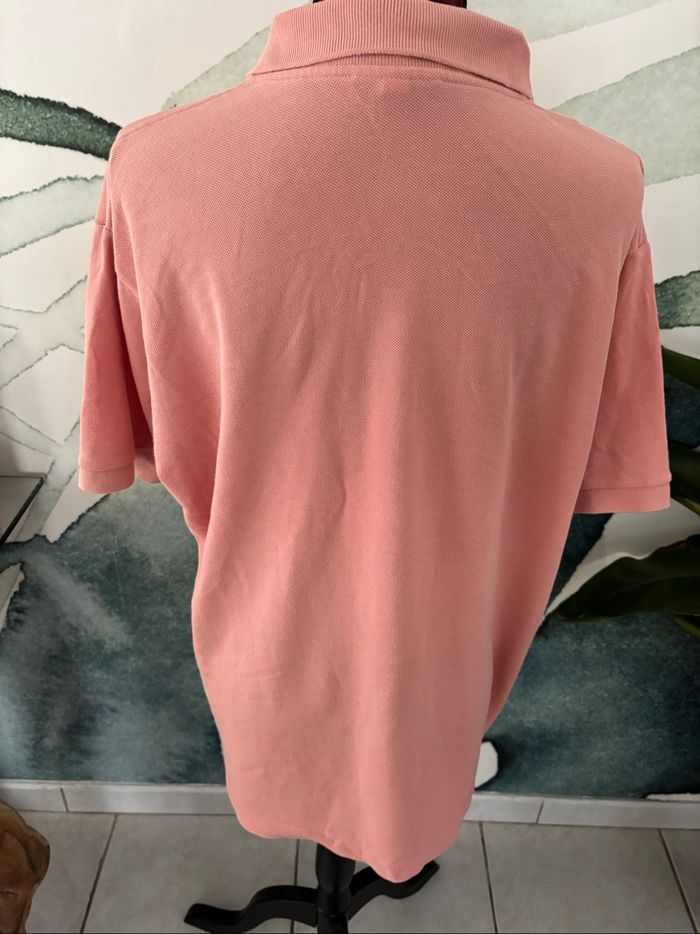 Polo lacoste homme orange corail - photo numéro 3