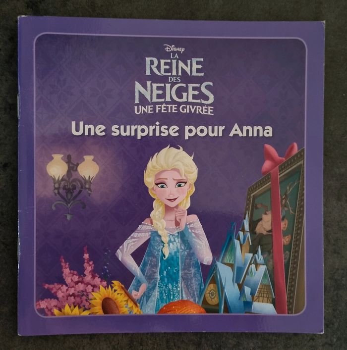 Livre Mon histoire du soir La reine des neiges