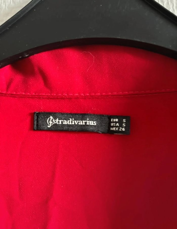 Veste blazer légère rouge - photo numéro 2