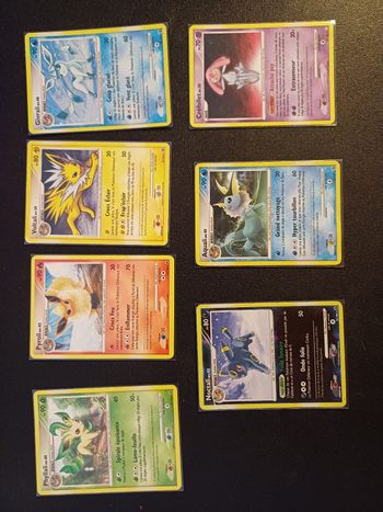 Lot de cartes rare Diamant et Perle / Platine