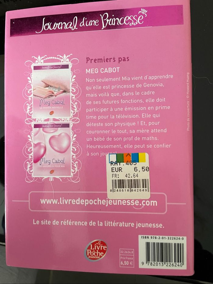 Journal d’une princesse tome 1 - photo numéro 2