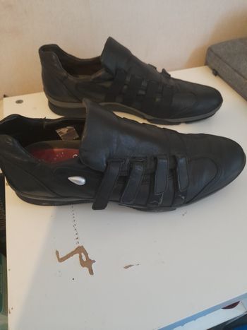 Chaussure baskets  noire homme ,Marque Dotticoli. T41.