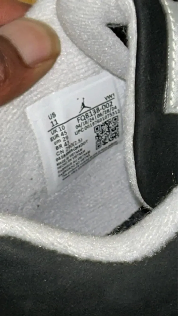 Air Jordan 4 Rétro Fear 2024 - photo numéro 6