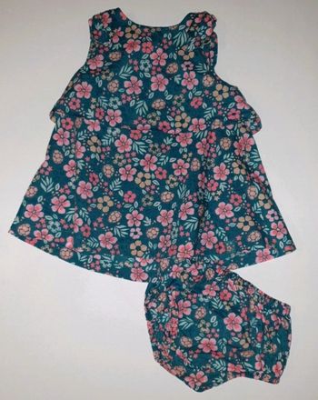 Ensemble robe + culotte sergent major 6 mois