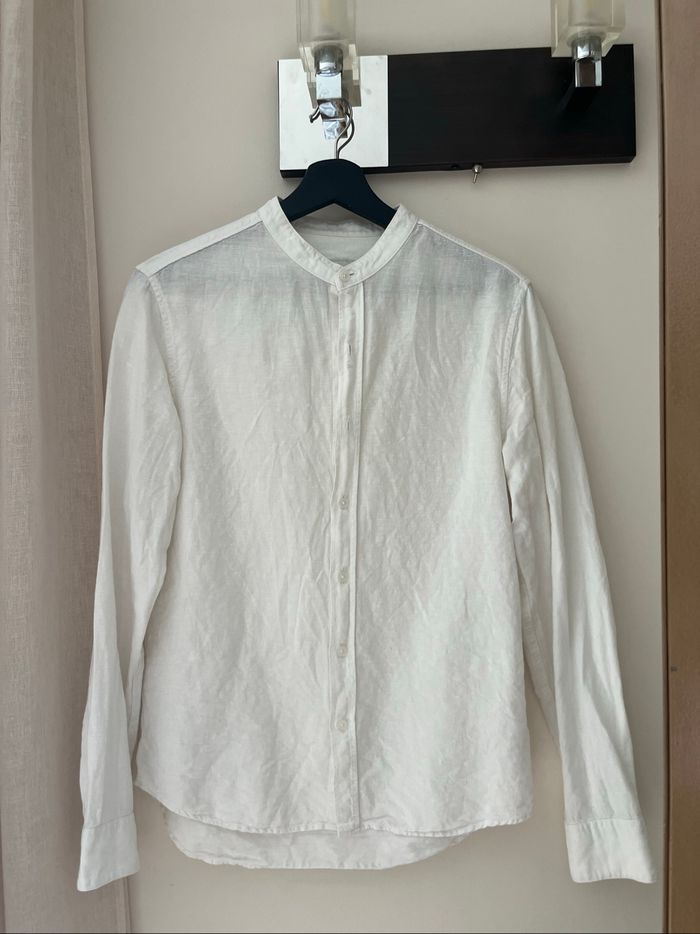 Chemise blanche col Mao BZB CS