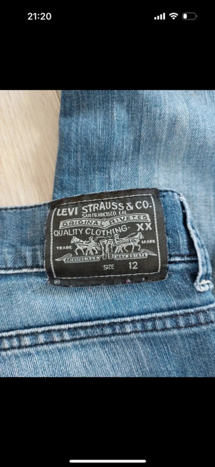 Jeans Levi's taille 12 ans - photo numéro 4