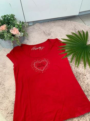 T shirt rouge femme