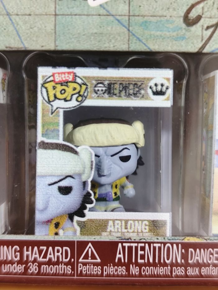 Bitty Pop! One Piece - Pack de 4 Figurines (Nami, Arlong, Nojiko, Smoker) - photo numéro 3