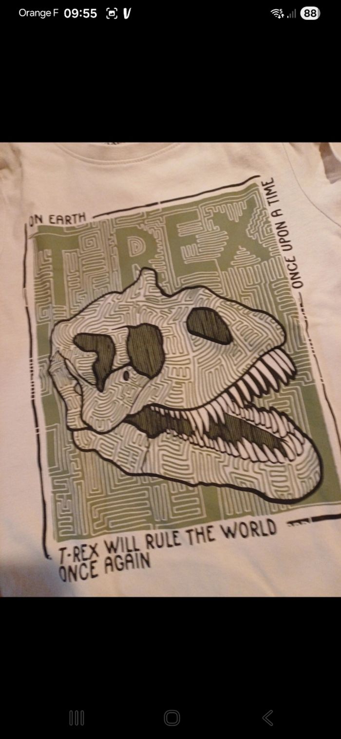 T.shirt garçon taille 6 ans - photo numéro 2