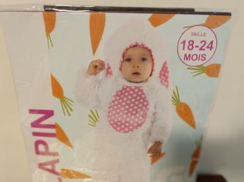 Déguisement Lapin 18/24 mois