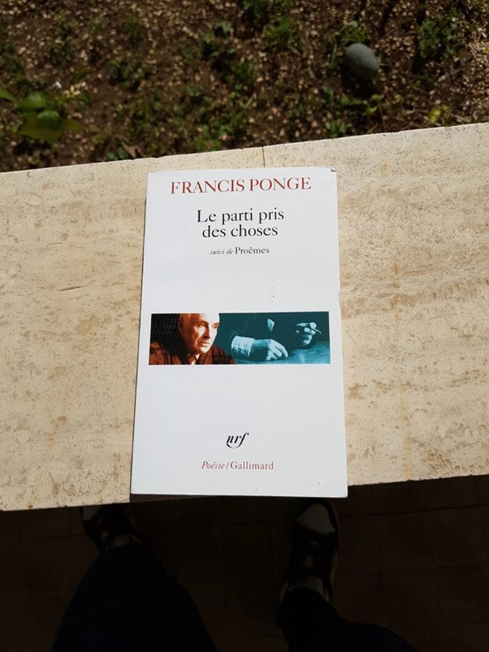 Le parti pris des choses - Francis Ponge