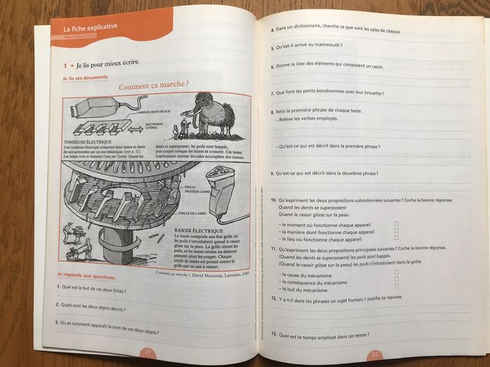 Porte ouverte - Lecture et production d’écrits CM2 - photo numéro 4