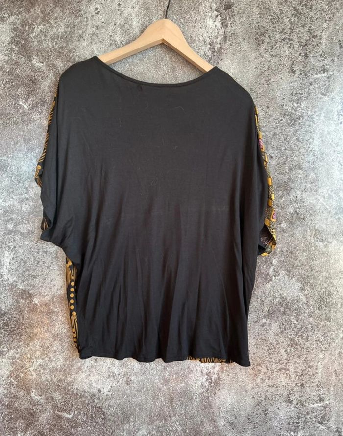 Blouse ample manches courtes femme Desigual S Women blouse Damenbluse Camicetta donna - photo numéro 2