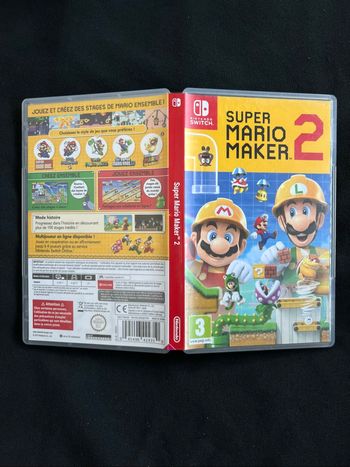 Jeu super Mario maker 2 switch