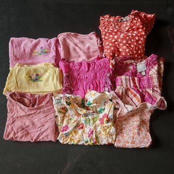 Lot de 9 t-shirts été 18 mois