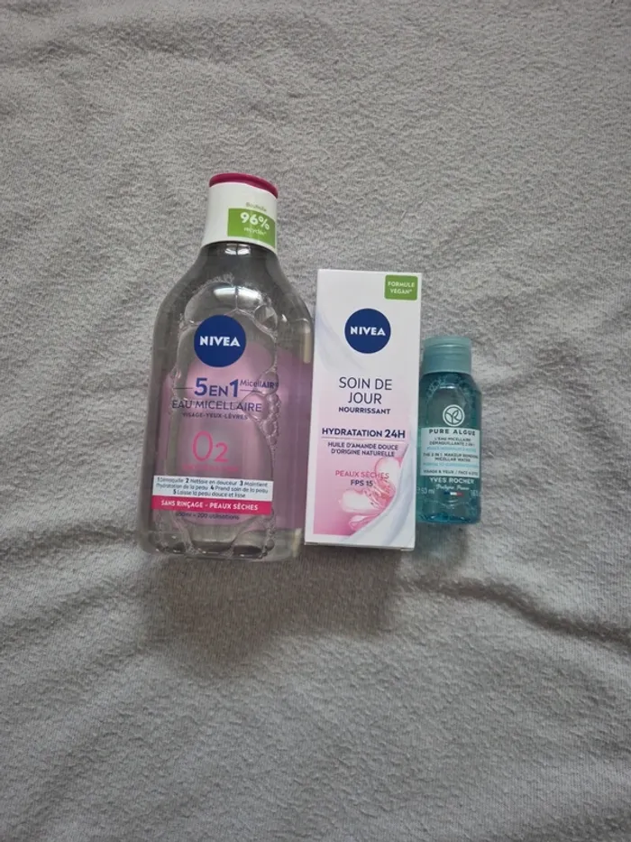 Lot produits nivea Yves rocher neuf
