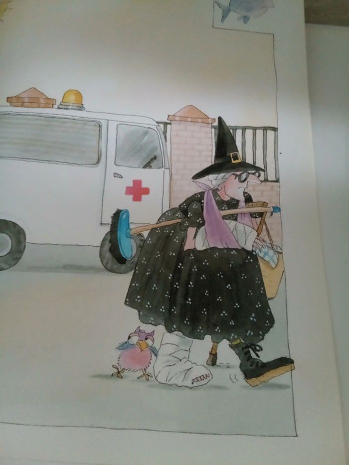 Grand livre cartonné les aventures de la sorcière camomille - photo numéro 5