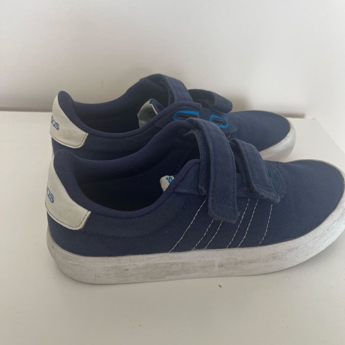 Baskets Adidas en toile bleu - Pointure 32 - Très bon état