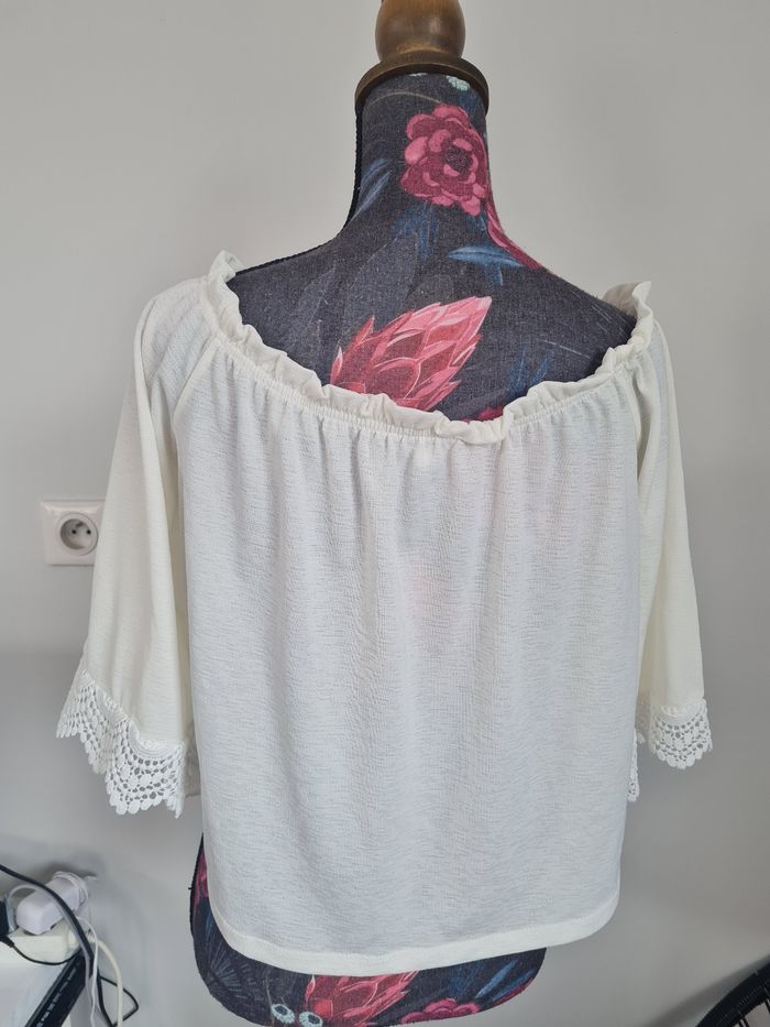 Blouse écrue jennyfer - photo numéro 4