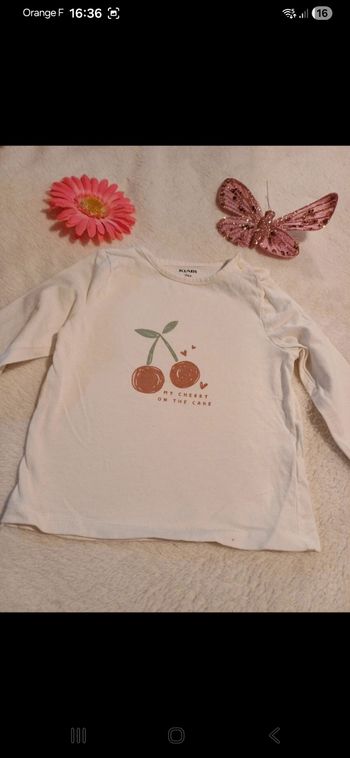 T.shirt bébé taille 9 mois