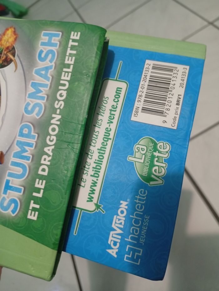 Livres Skylanders bibliothèque verte - photo numéro 4