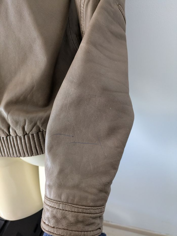 Veste en cuir d'agneau - Sud Express - taille 36 - photo numéro 6