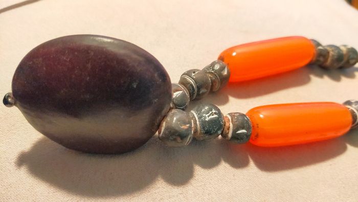 Collier vintage ethnique – Terres d’Ailleurs - photo numéro 4