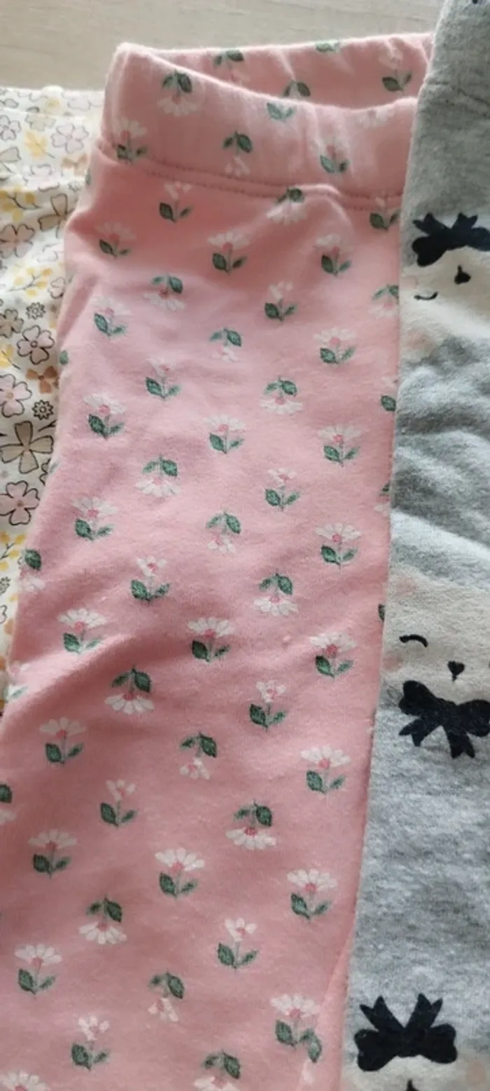 Lot de leggins bébé fille h&m obaibi 3/6 mois - photo numéro 4