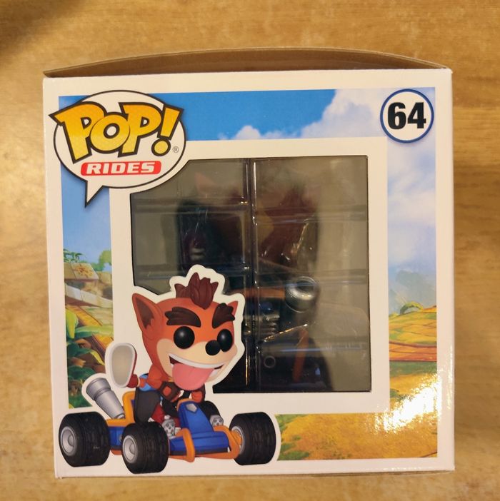Figurine Funko Pop Rides Crash Bandicoot 64 en TBE - photo numéro 2