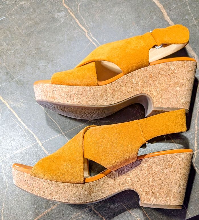 Sandales compensées Clarks - photo numéro 2