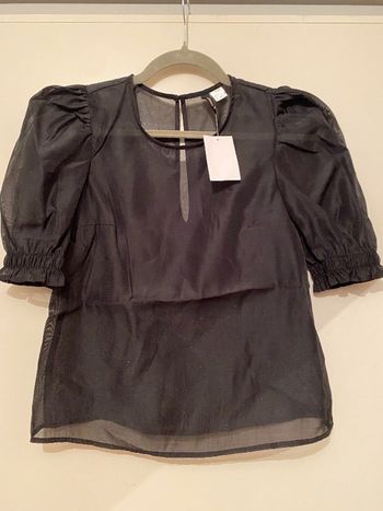 Blouse noir H&M taille xxs neuf