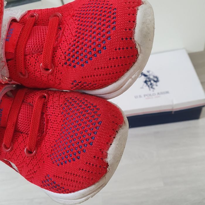 Baskets rouge US Polo garçon T28 - photo numéro 4