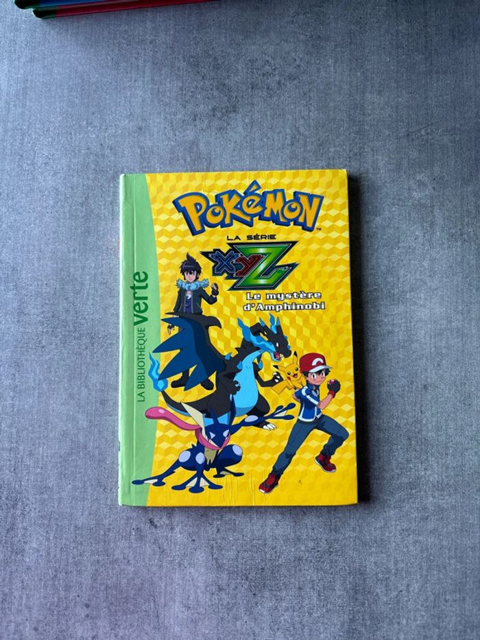 Livre Pokémon xy le mystère d amphinobi