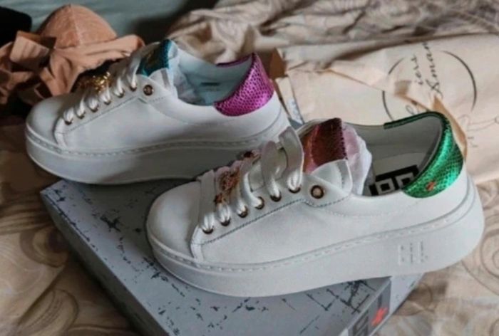 Sneackers cuir Gio + - photo numéro 5