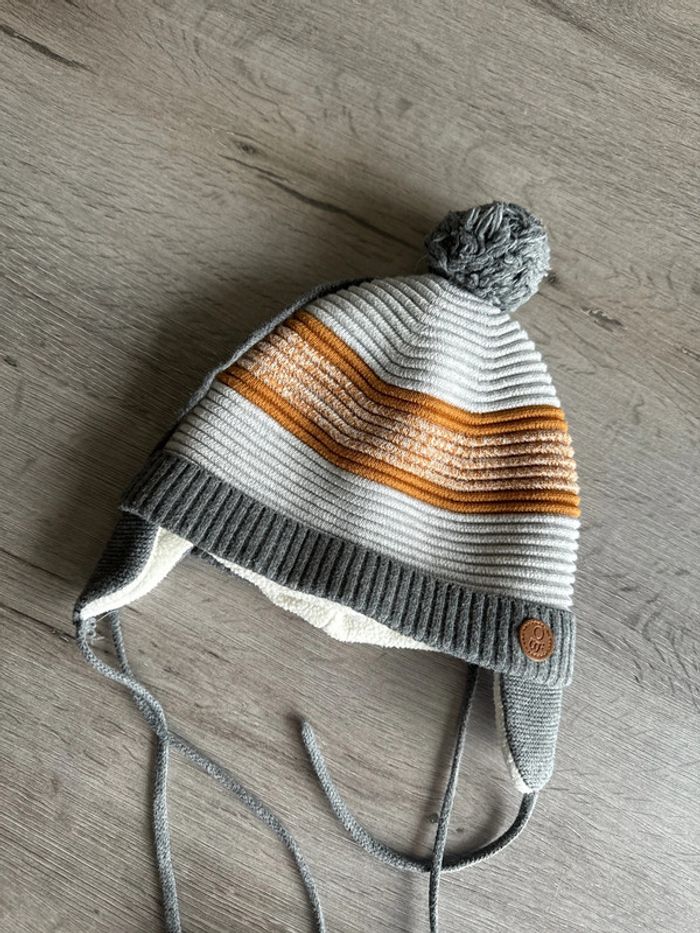 Ensemble bonnet écharpe et moufles okaidi - photo numéro 7