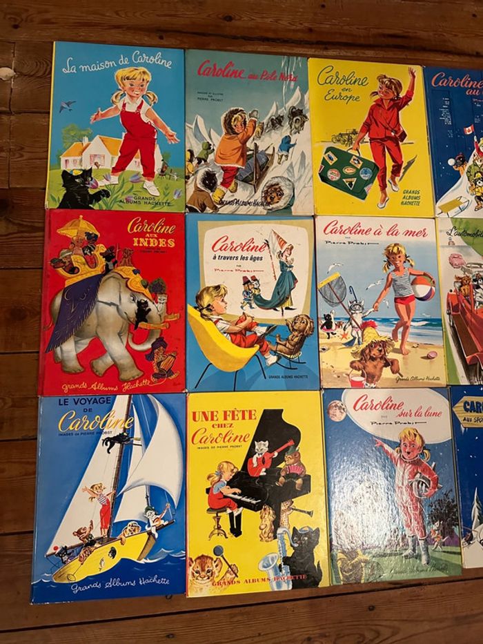 Lot de 12 Grands albums Hachette bd livres Caroline Pierre Probst anciens bon état - photo numéro 3