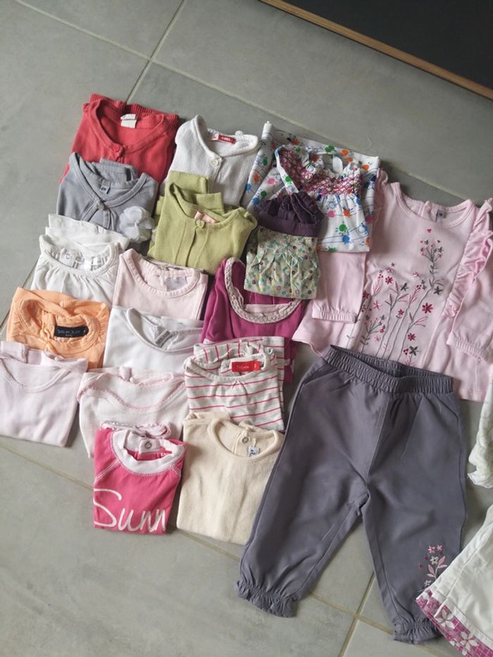 Lot de vêtements fille été en 6 mois - photo numéro 3
