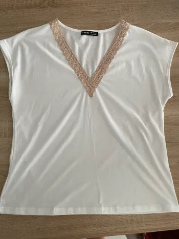 Haut shein blanc