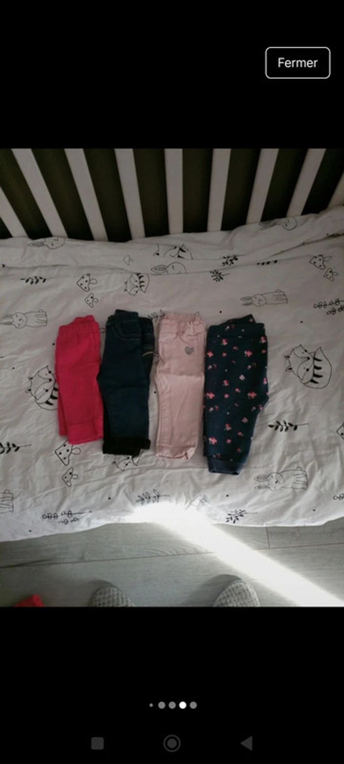 Lot de vêtements filles 6 mois automne hiver - photo numéro 6