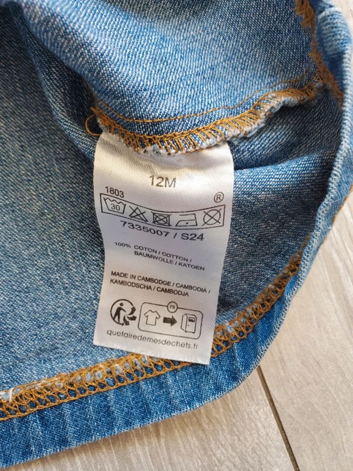 Lot 4 vêtements fille 12 mois - photo numéro 9
