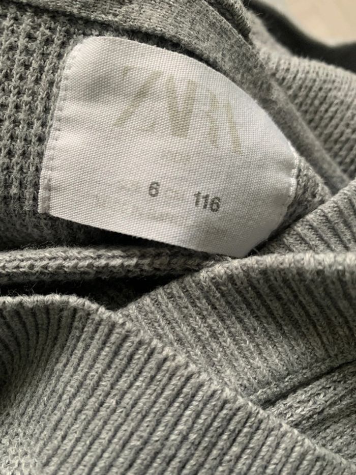 Gilet gris Zara - photo numéro 2